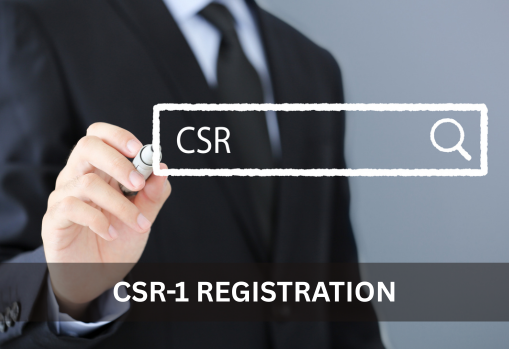 CSR-1 Registration